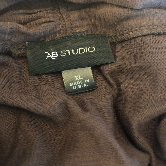 AB Studio Open Front Cardigan - Picture 4 of 4
